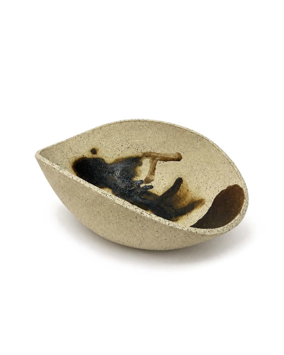 Bowl Valva Grande — Cerámica de alta temperatura esmaltada a mano, Perú - Quranteby