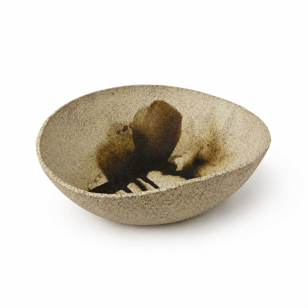 Bowl Valva Grande — Cerámica de alta temperatura esmaltada a mano, Perú - Quranteby