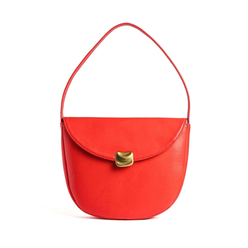 Cartera Infinita Roja — Biocuero de uva y cacao, hecho en Peru - Quranteby