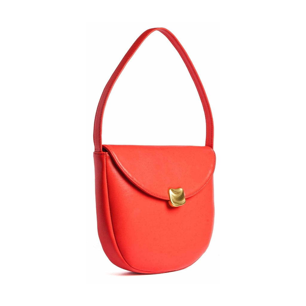 Cartera Infinita Roja — Biocuero de uva y cacao, hecho en Peru - Quranteby