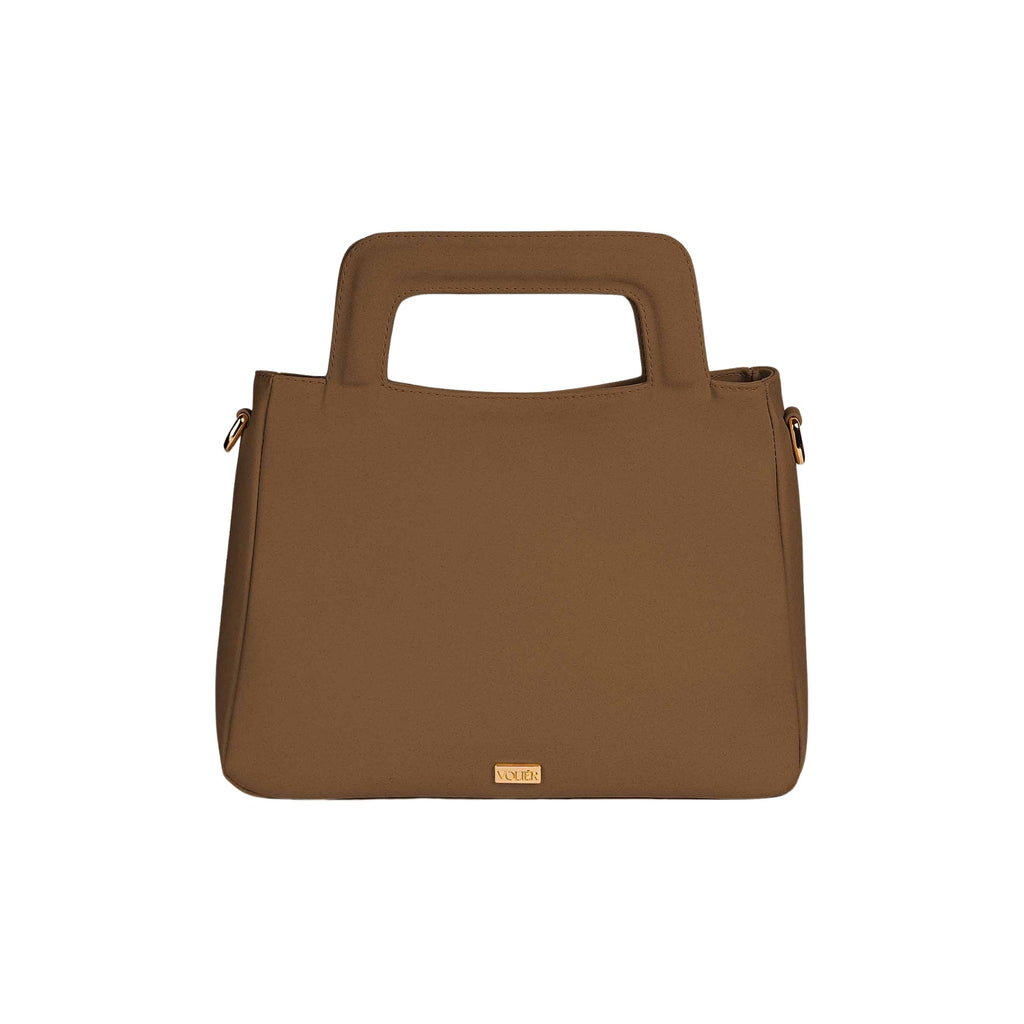 Cartera Nova Marrón — Caucho natural de shiringa, hecho a mano en Perú - Quranteby