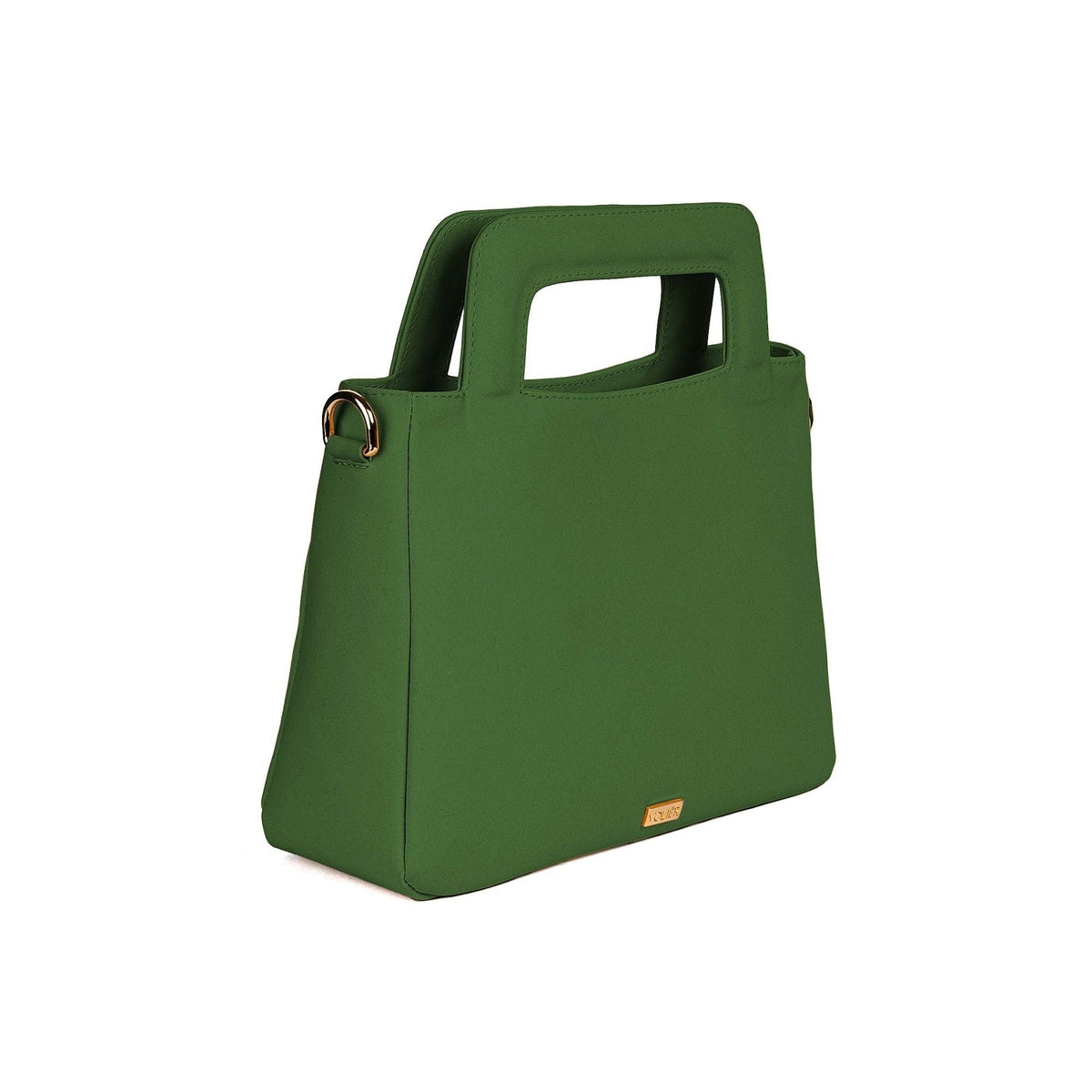 Cartera Nova Verde — Caucho natural de shiringa, hecho a mano en Perú - Quranteby