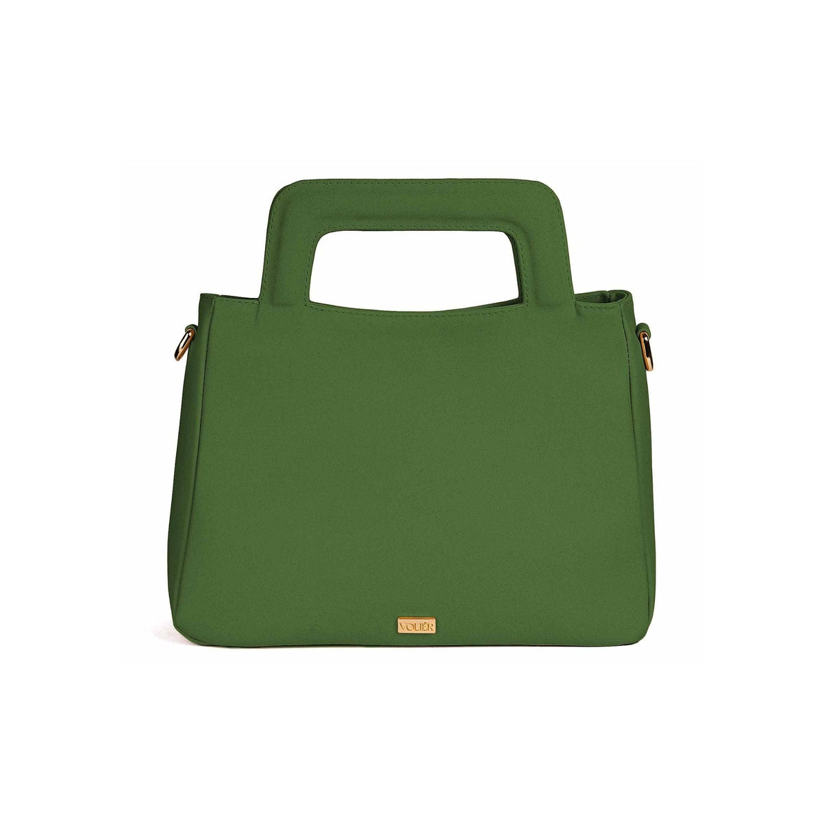 Cartera Nova Verde — Caucho natural de shiringa, hecho a mano en Perú - Quranteby