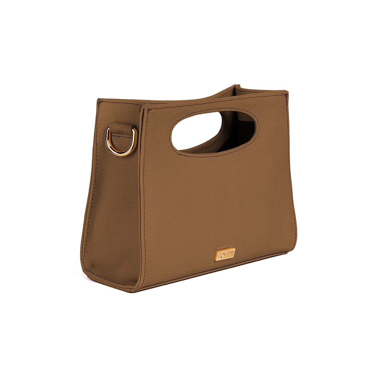 Cartera Vela Marrón — Caucho natural de shiringa, hecho a mano en Perú - Quranteby