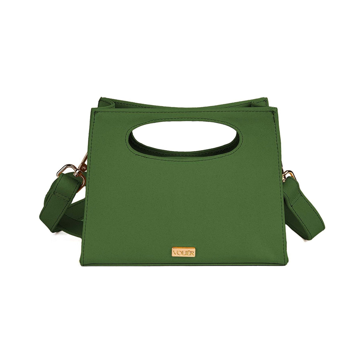 Cartera Vela Verde — Caucho natural de shiringa, hecho a mano en Peru - Quranteby