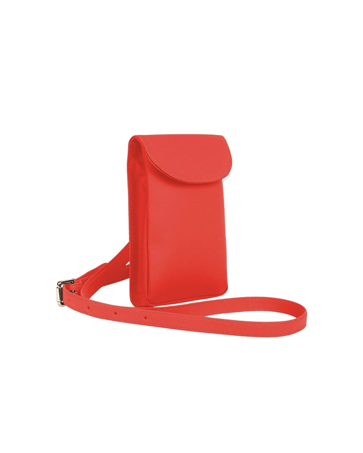 Crossbody Halo Roja — Biocuero de uva y cacao, hecho a mano en Perú - Quranteby