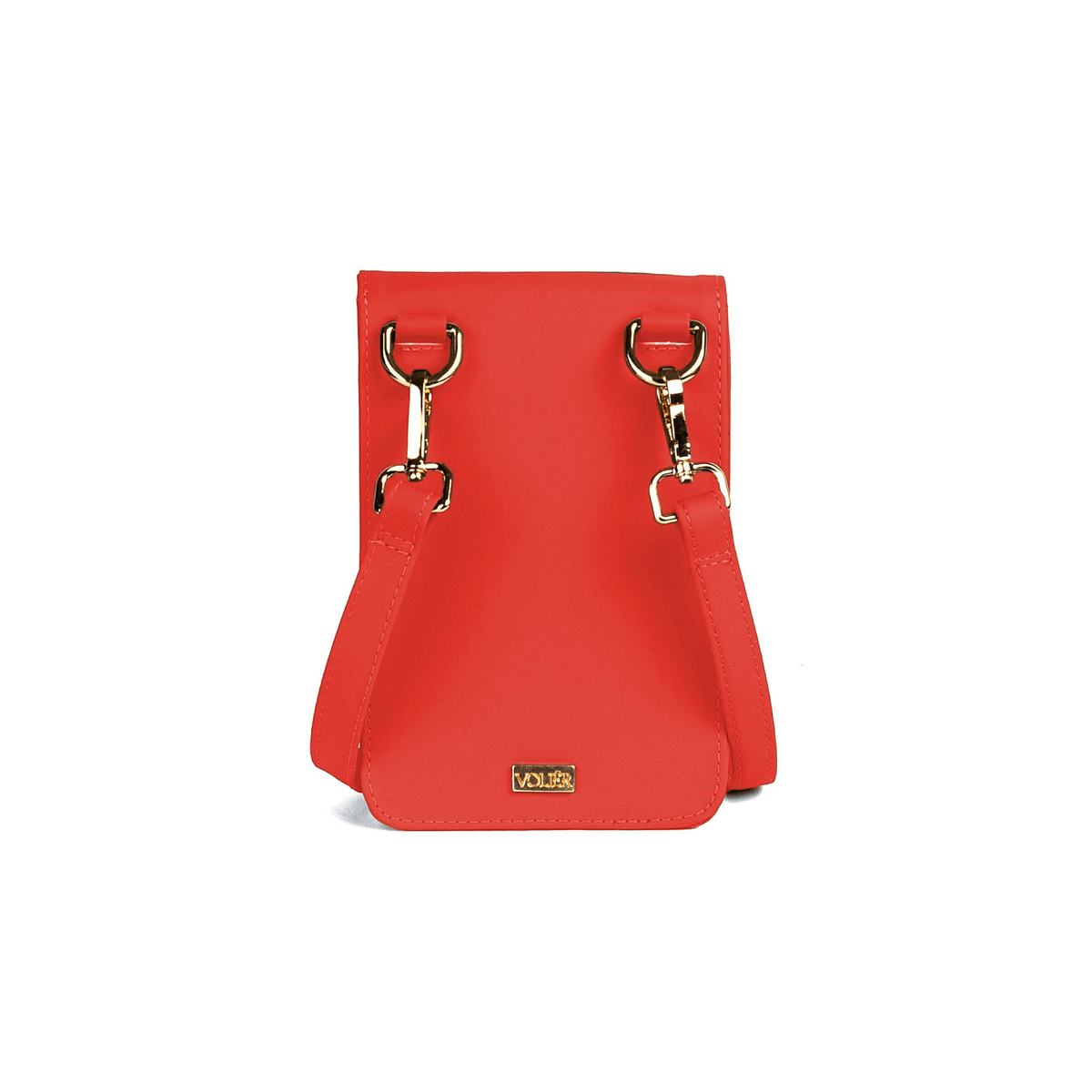 Crossbody Halo Roja — Crossbody de biocuero, hecho a mano en Perú - Quranteby