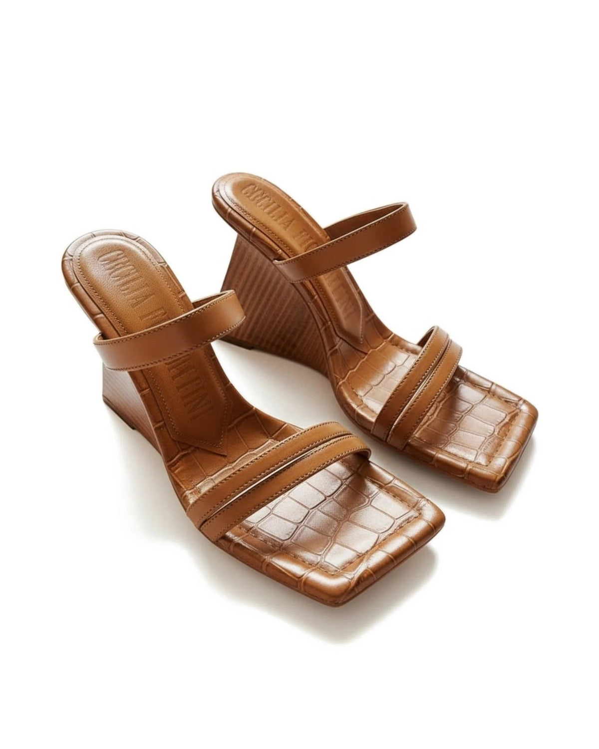 Sandalias Ayni Natural — Cuero richato y croco, hecho a mano en Lima - Quranteby