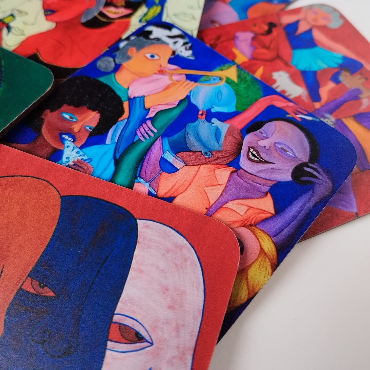 Set Imperfectos II — Arte peruano sobre MDF laminado, hecho en Perú - Quranteby