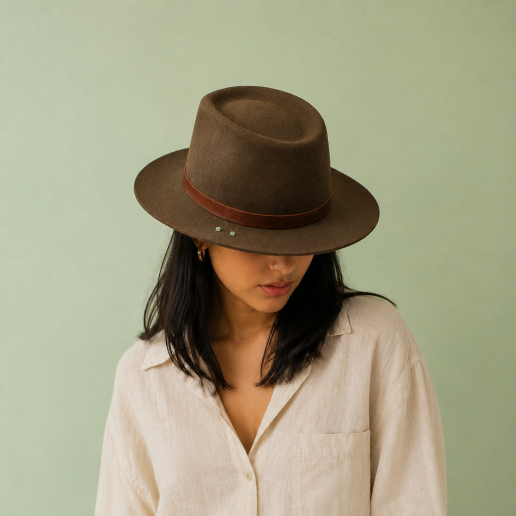 Sombrero Sam Hat — Artesanal de paño boliviano, hecho a mano en Perú - Quranteby