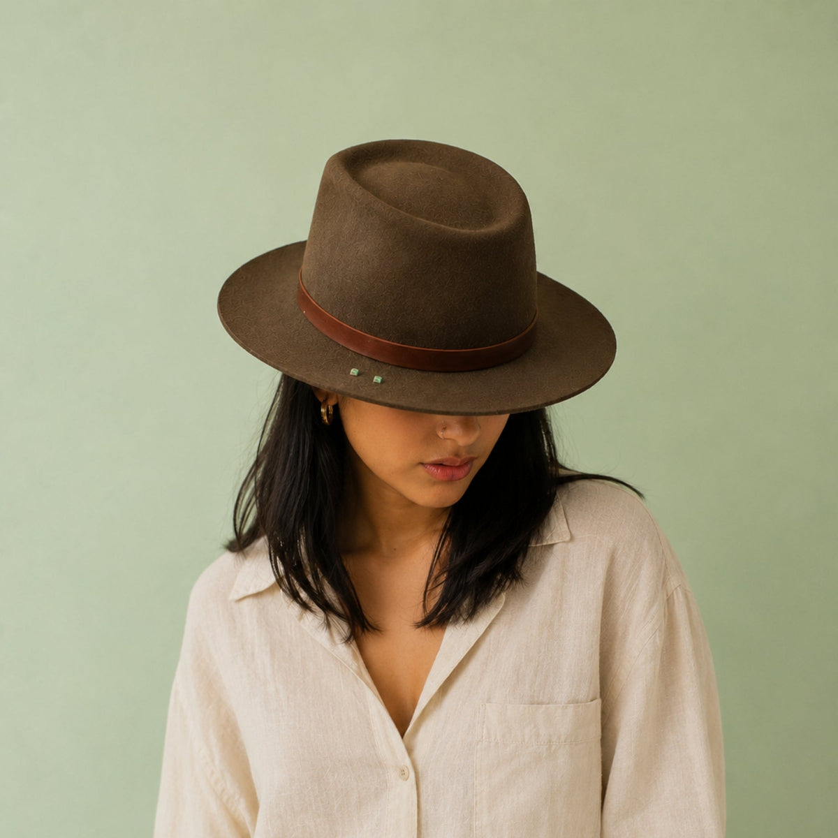 Sombrero Sam Hat — Artesanal de paño boliviano, hecho a mano en Perú - Quranteby
