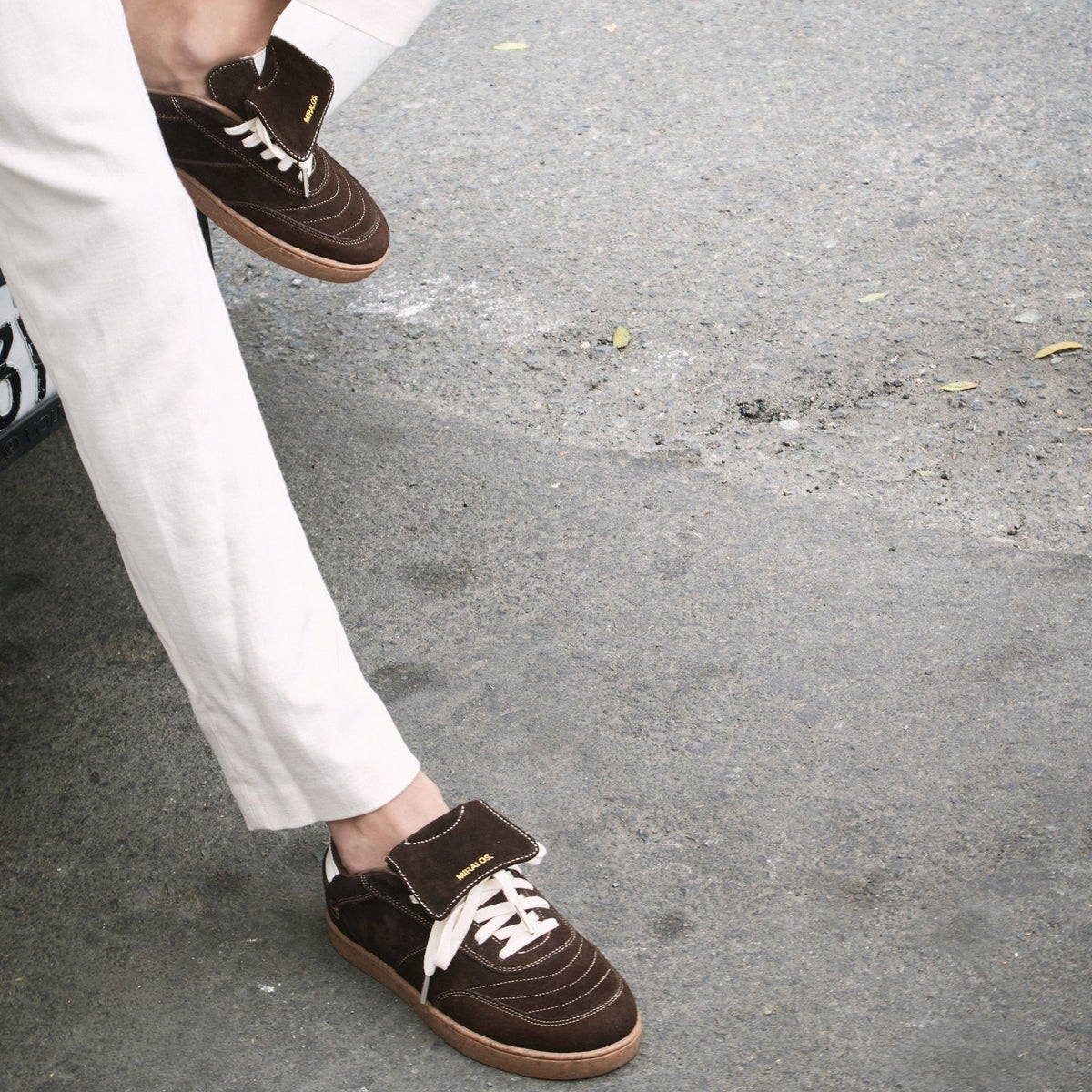 Zapatillas Brown Wood — Caucho de shiringa, hecho a mano en Lima - Quranteby