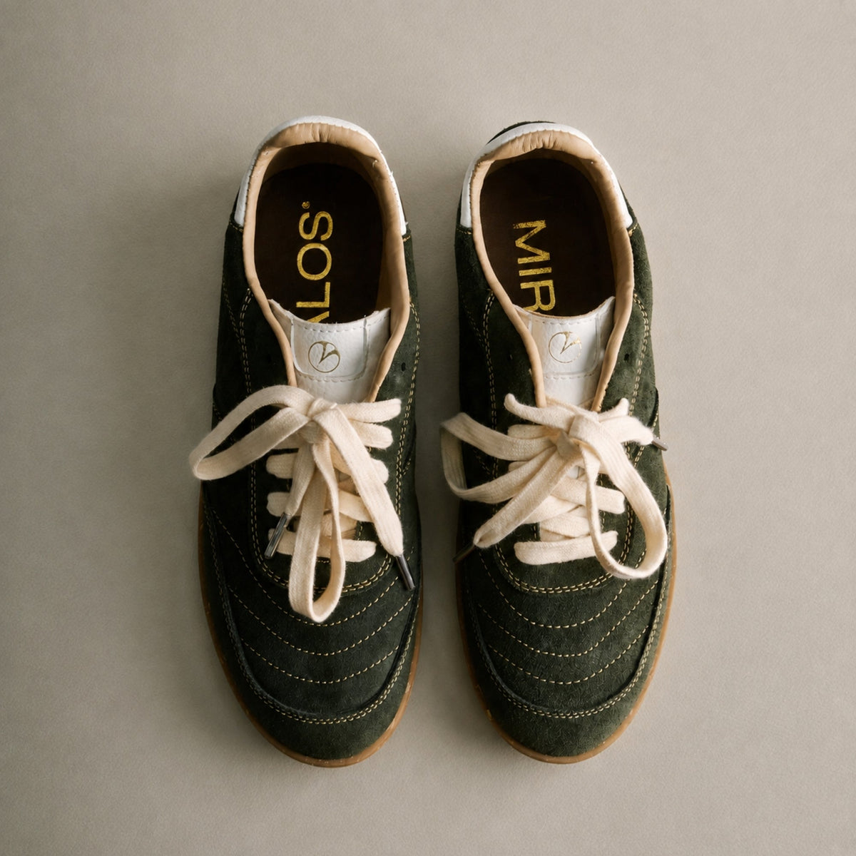 Zapatillas Forest Green Wood — Caucho de shiringa, hecho a mano en Lima - Quranteby