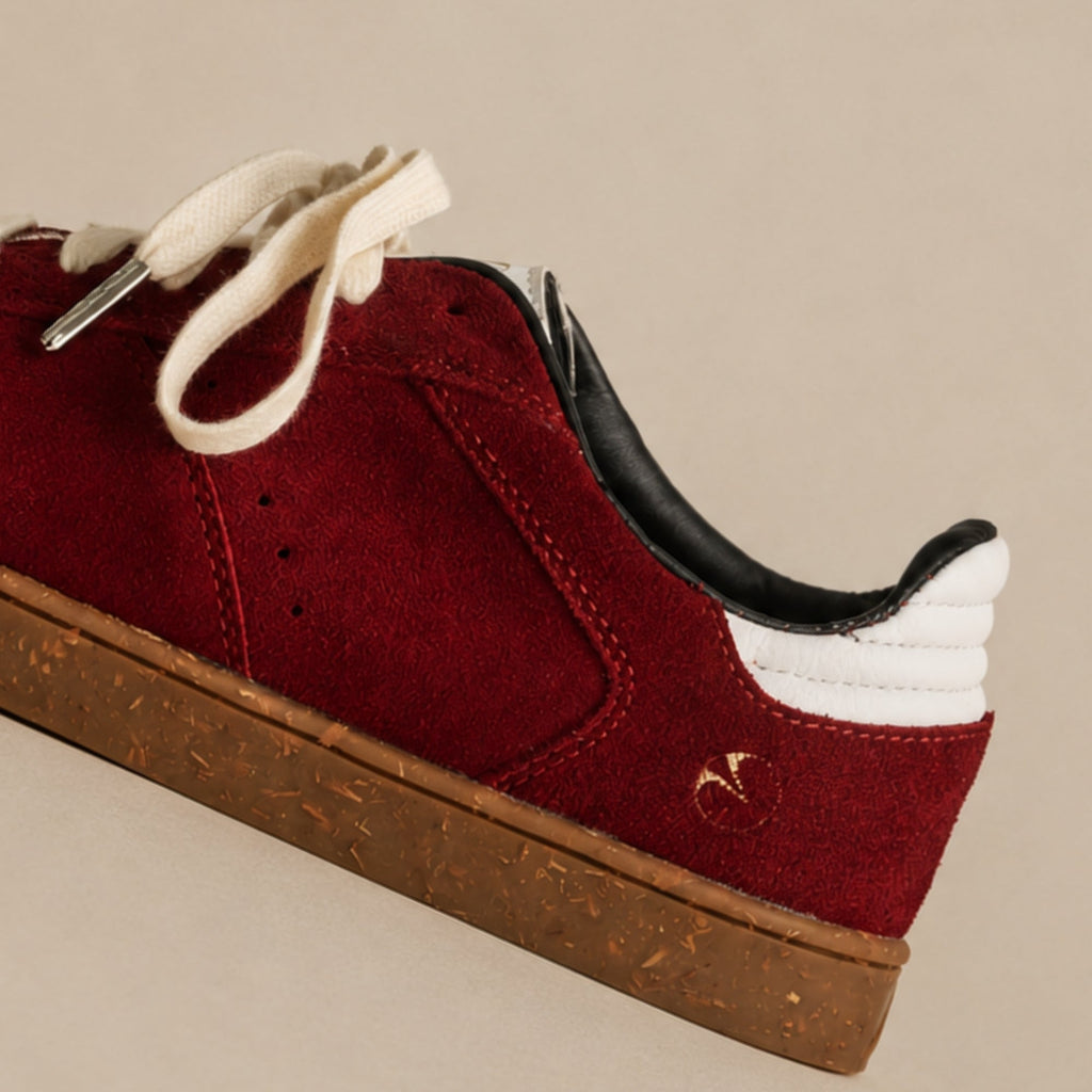 Zapatillas Red Wine Wood — Caucho de shiringa, hecho a mano en Lima (Copia) - Quranteby