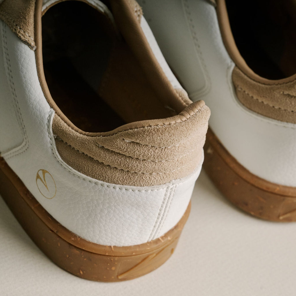 Zapatillas White Wood — Caucho de shiringa, hecho a mano en Lima - Quranteby