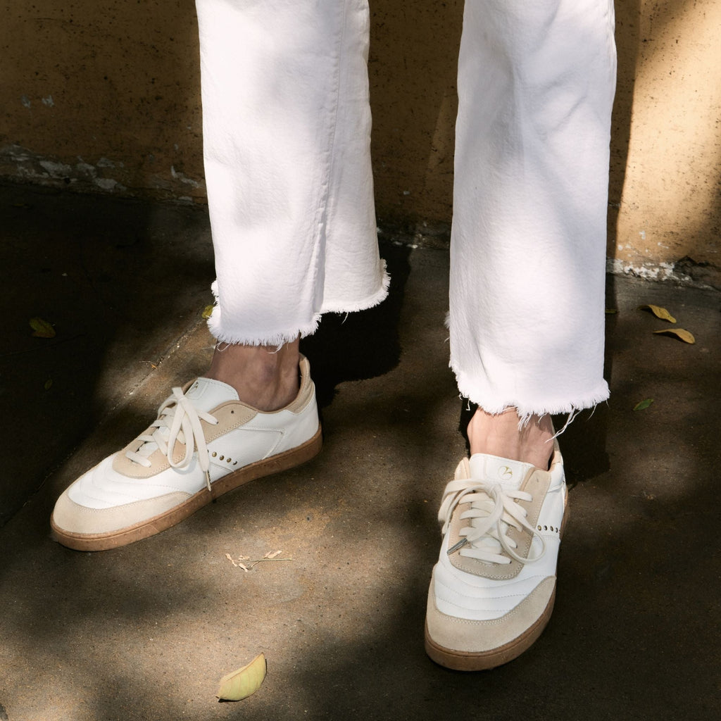 Zapatillas White Wood — Caucho de shiringa, hecho a mano en Lima - Quranteby