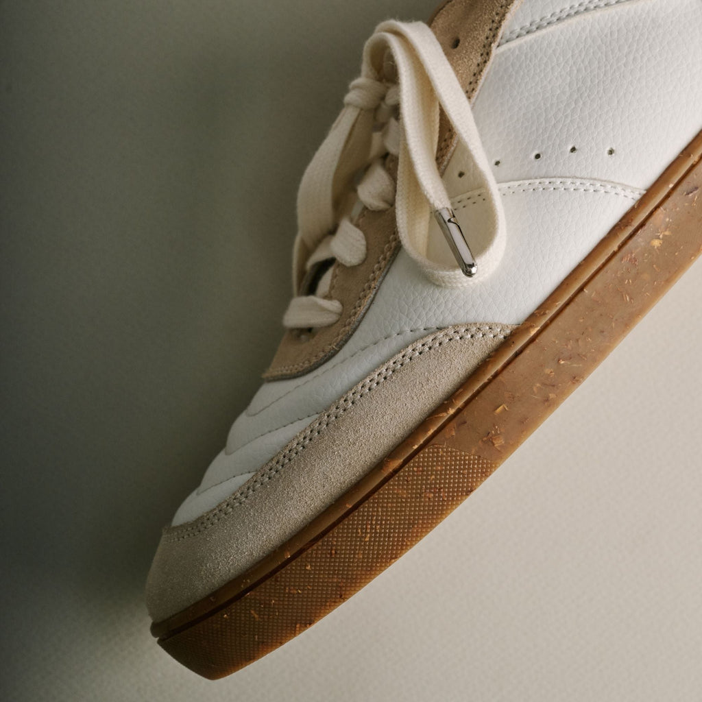 Zapatillas White Wood — Caucho de shiringa, hecho a mano en Lima - Quranteby